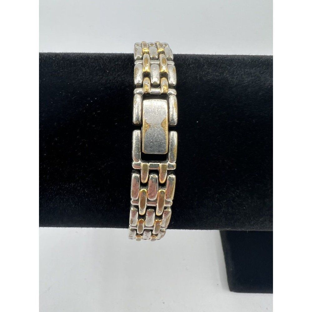 Seiko Quartz Oval Gold Tone Vintage Women's Watch V400-1029 Needs Battery - Picture 4 of 7